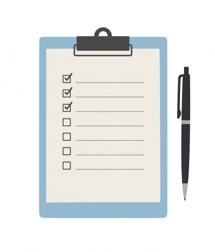 checklist and a pen About Expert Appliance Repair Staten Island